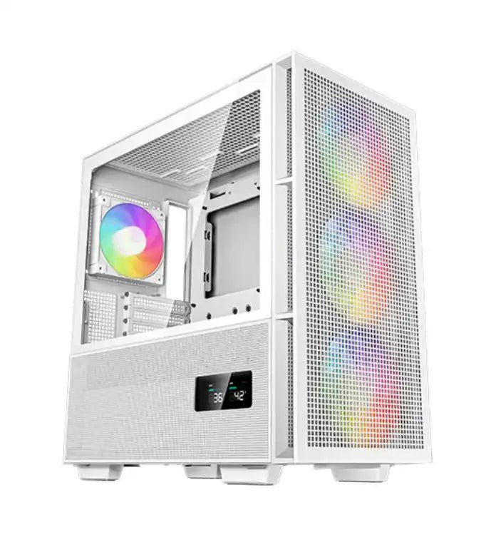 Vektra RDY CH560W Series Gaming PC - Intel Core i5 - 12400F, H610M, RGB 32GB 6000MHz DDR5, PCIe Gen4 NVMe M.2 SSD 1TB, 500W 80+, Tower Cooler, 2 Years Warranty - Vektra Computers LLC Vektra RDY CH560W Series Gaming PC - Intel Core i5 - 12400F, H610M, RGB 32GB 6000MHz DDR5, PCIe Gen4 NVMe M.2 SSD 1TB, 500W 80+, Tower Cooler, 2 Years Warranty - Vektra Computers LLC